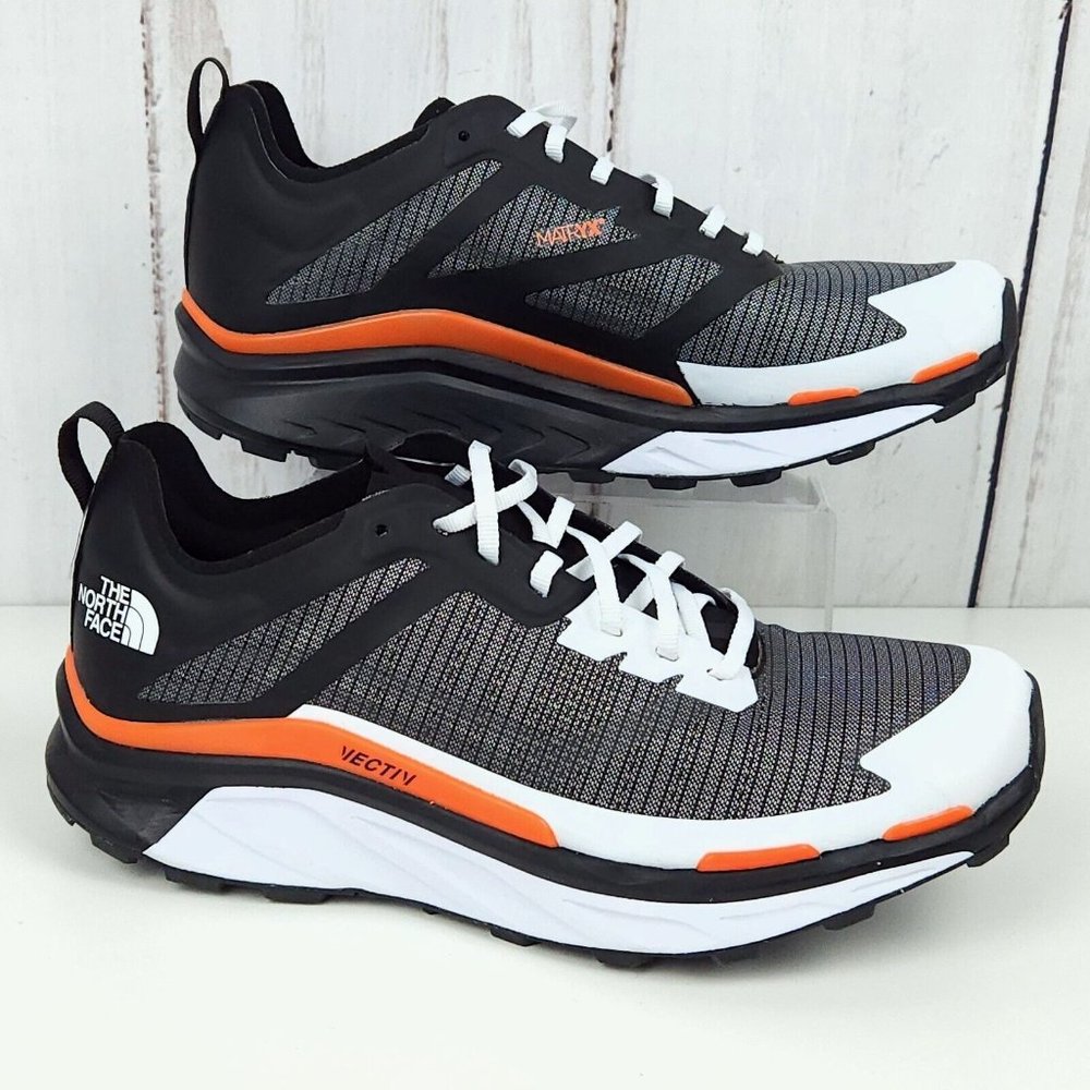 The North Face Women's Vectiv Infinite Trail Running Shoe White/Black, 8 B(M) US